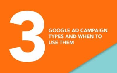 Three Google Ad Campaign Types And When To Use Them